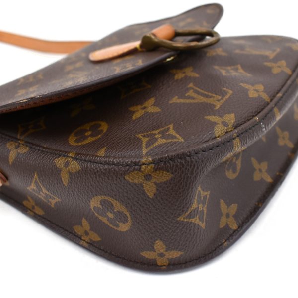 5000001884121510 5 LOUIS VUITTON Saint Cloud MM Shoulder Bag M51243 Monogram Brown