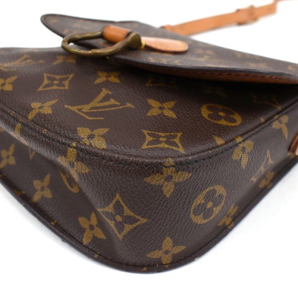 5000001884121510 6 LOUIS VUITTON Saint Cloud MM Shoulder Bag M51243 Monogram Brown