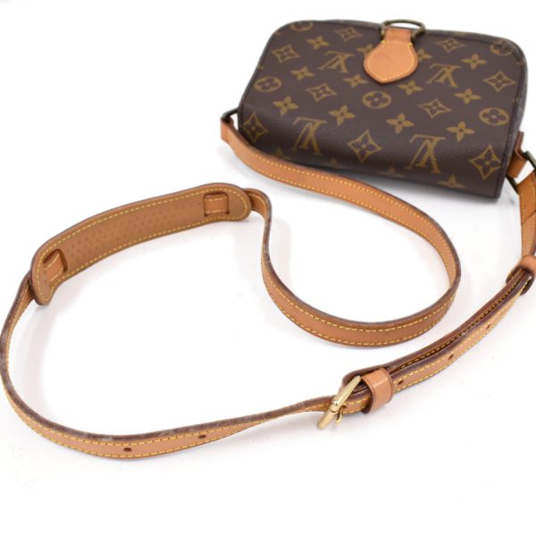 5000001884121510 7 LOUIS VUITTON Saint Cloud MM Shoulder Bag M51243 Monogram Brown