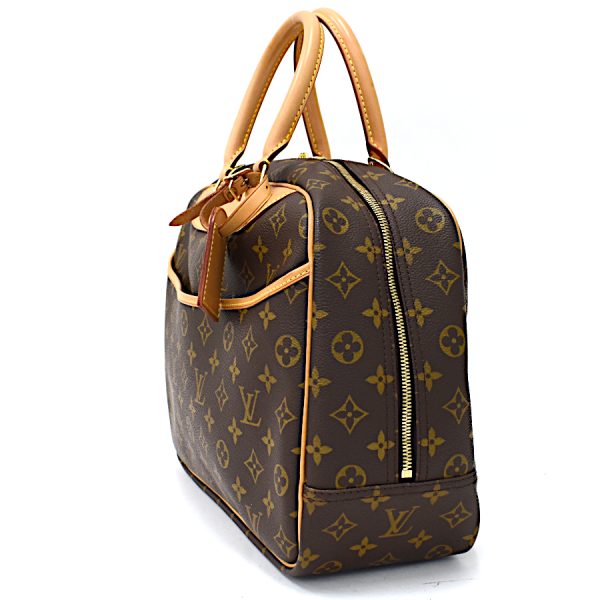 binary comment Louis Vuitton Deauville Handbag Monogram Brown