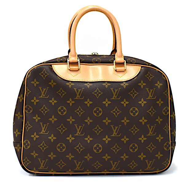 binary comment Louis Vuitton Deauville Handbag Monogram Brown