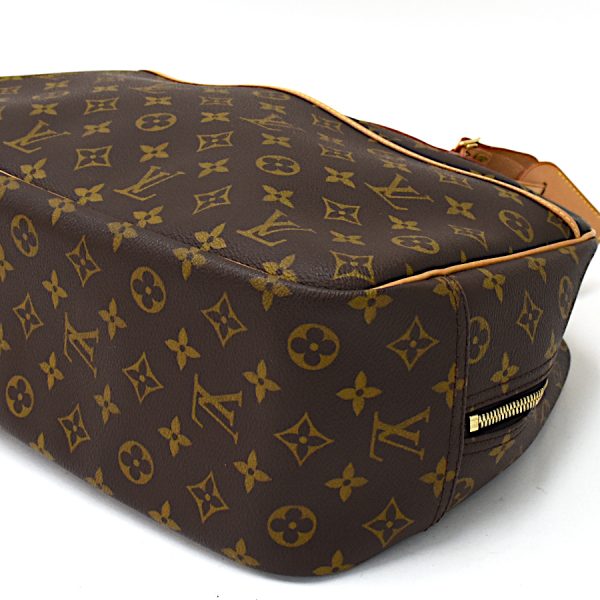 binary comment Louis Vuitton Deauville Handbag Monogram Brown