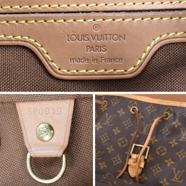 5000001884121519 9 Louis Vuitton Montsouris GM Backpack Monogram Brown