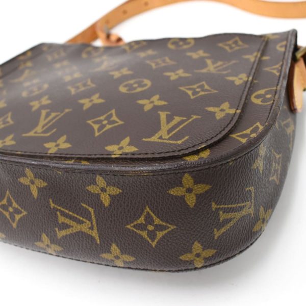 5000001884121523 6 LOUIS VUITTON Saint Cloud GM Shoulder Bag M51242 Monogram Brown