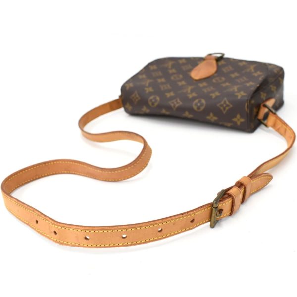 5000001884121523 7 LOUIS VUITTON Saint Cloud GM Shoulder Bag M51242 Monogram Brown