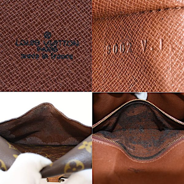 5000001884121523 9 LOUIS VUITTON Saint Cloud GM Shoulder Bag M51242 Monogram Brown