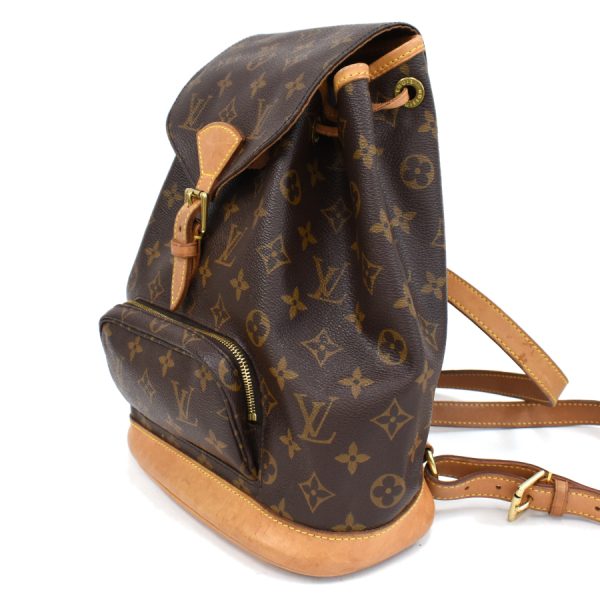 5000001884121524 2 Louis Vuitton Montsouris MM Backpack Monogram Brown