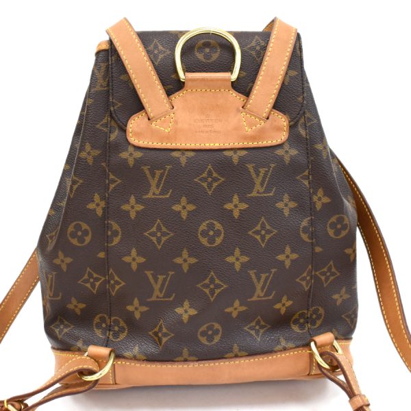 5000001884121524 3 Louis Vuitton Montsouris MM Backpack Monogram Brown