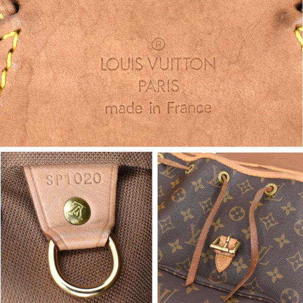 5000001884121524 9 Louis Vuitton Montsouris MM Backpack Monogram Brown