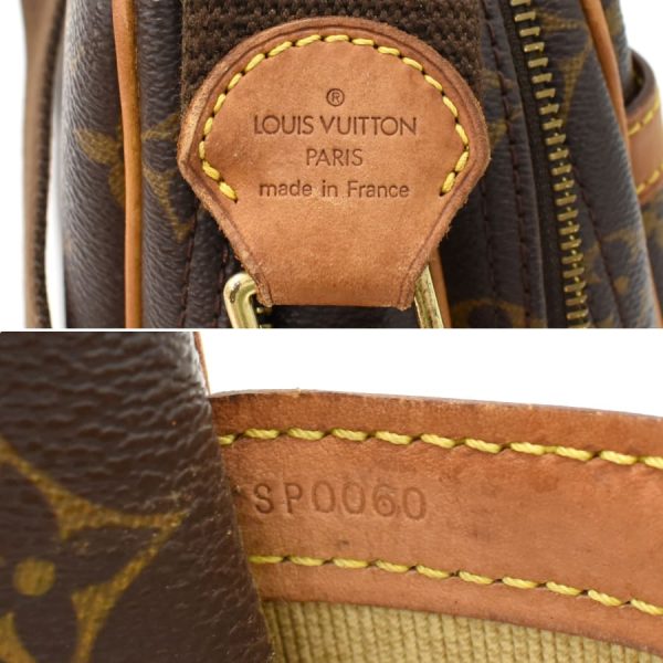 5000001884121563 9 Louis Vuitton Reporter PM Shoulder Bag Monogram Brown