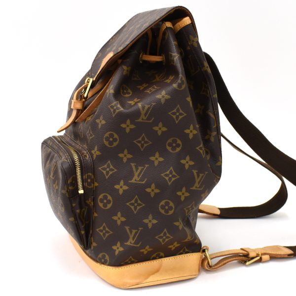 binary comment Louis Vuitton Montsouris GM Backpack Monogram Brown