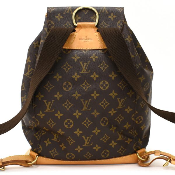 5000001884121580 3 Louis Vuitton Montsouris GM Backpack Monogram Brown