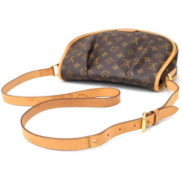 binary comment LOUIS VUITTON Menilmontant PM Bag M40474 Monogram Brown