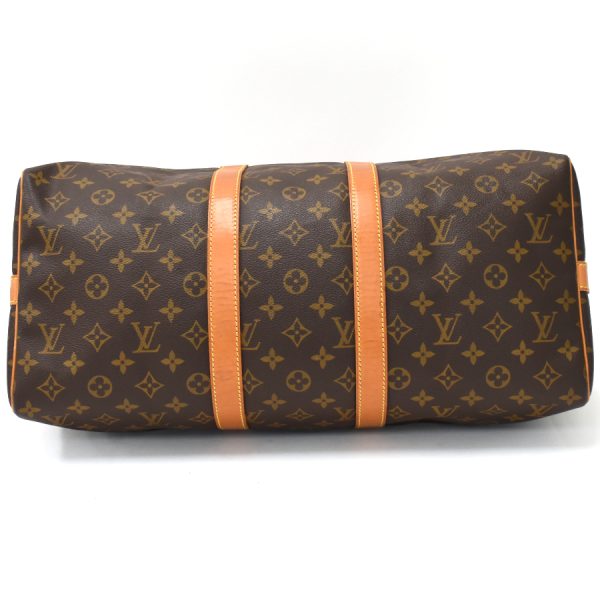 binary comment Louis Vuitton Keepall Bandouliere 45 Monogram Brown