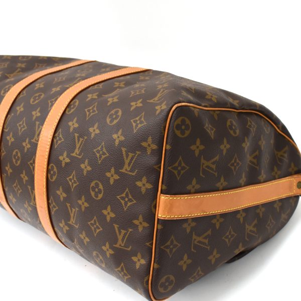 binary comment Louis Vuitton Keepall Bandouliere 45 Monogram Brown