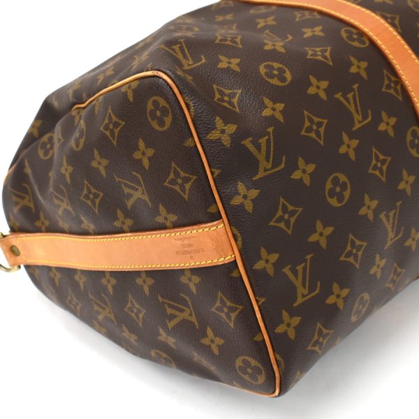 binary comment Louis Vuitton Keepall Bandouliere 45 Monogram Brown