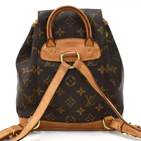 5000001884121605 3 Louis Vuitton Mini Montsouris Backpack Monogram Brown