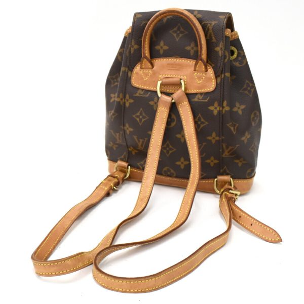 5000001884121605 4 Louis Vuitton Mini Montsouris Backpack Monogram Brown