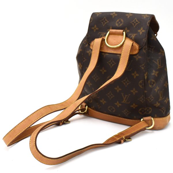 binary comment Louis Vuitton Montsouris MM Backpack Monogram Brown