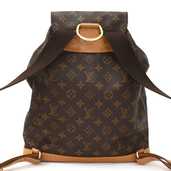 binary comment Louis Vuitton Montsouris GM Backpack Monogram Brown