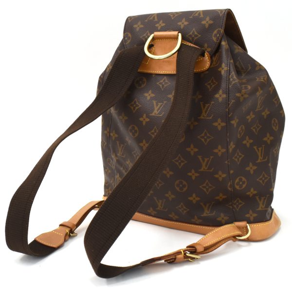 binary comment Louis Vuitton Montsouris GM Backpack Monogram Brown