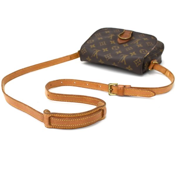 binary comment Louis Vuitton Saint Cloud MM Shoulder Bag Monogram Brown