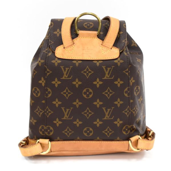 5000001884121660 3 Louis Vuitton Montsouris MM Backpack Monogram Brown