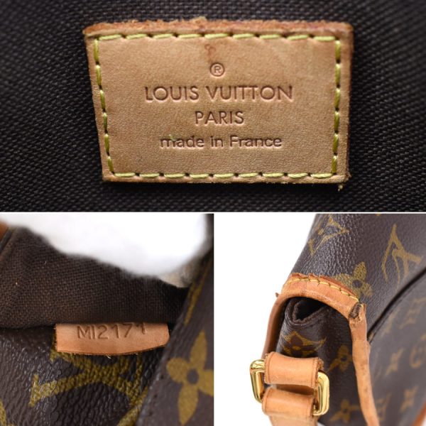 5000001884121666 9 Louis Vuitton Menilmontant PM Crossbody Monogram Brown