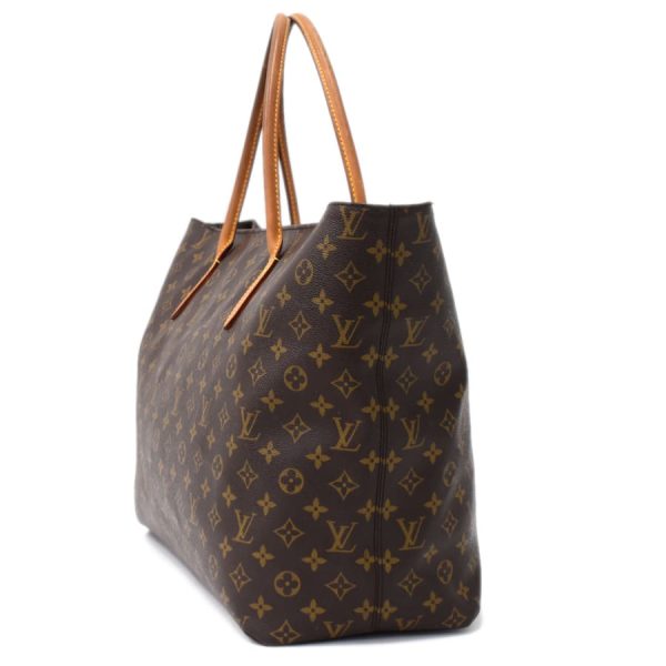 5000001884121674 2 Louis Vuitton Shoulder Tote Bag Raspail GM Monogram Brown