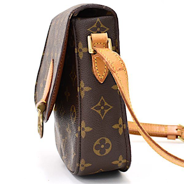 5000001884121697 2 Louis Vuitton Saint Cloud MM Shoulder Bag Monogram Brown