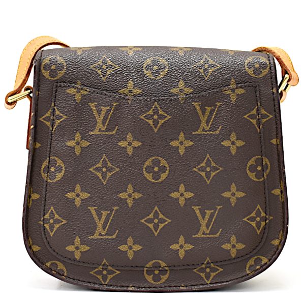 5000001884121697 3 Louis Vuitton Saint Cloud MM Shoulder Bag Monogram Brown