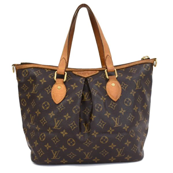 5000001884121706 3 Louis Vuitton Palermo PM 2way Handbag Monogram Brown