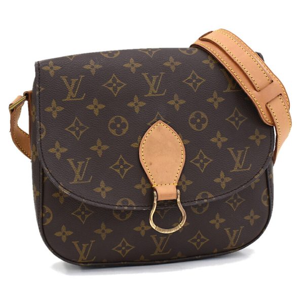 5000001884121707 1 Louis Vuitton Saint Cloud GM Shoulder Bag Monogram Brown