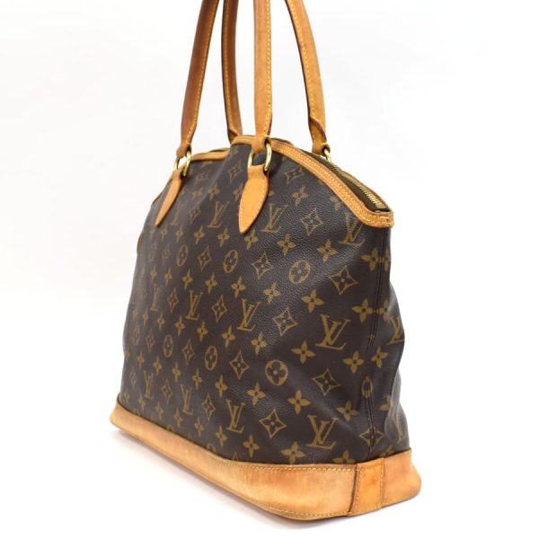 5000001884121721 2 Louis Vuitton Lockit Horizontal Handbag Monogram Brown