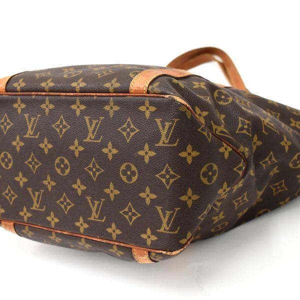 5000001884121778 6 Louis Vuitton Tote Sack Shopping Bag Monogram Canvas Brown