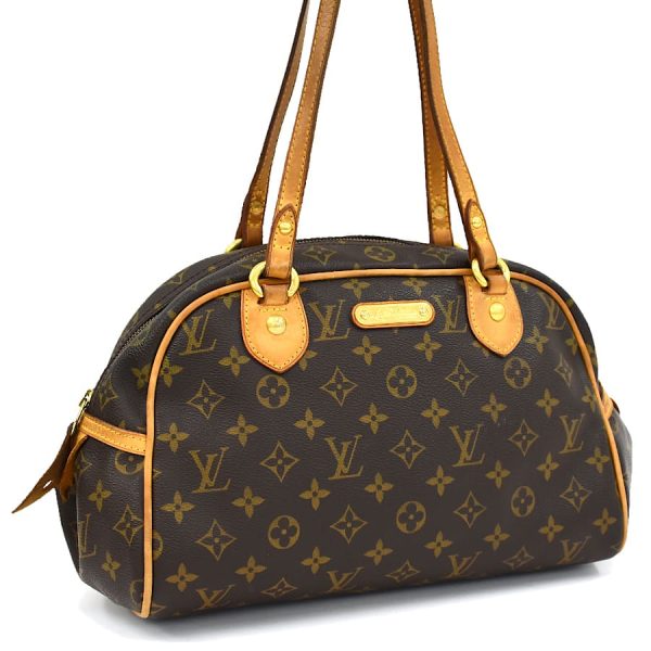 5000001884121779 1 Louis Vuitton Montorgueil PM Handbag Monogram Brown