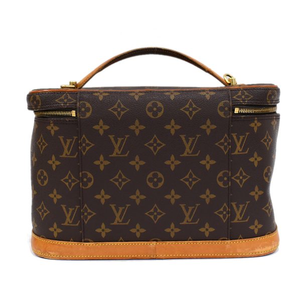 5000001884121798 3 Louis Vuitton Nice Vanity Cosmetic Pouch Monogram Brown