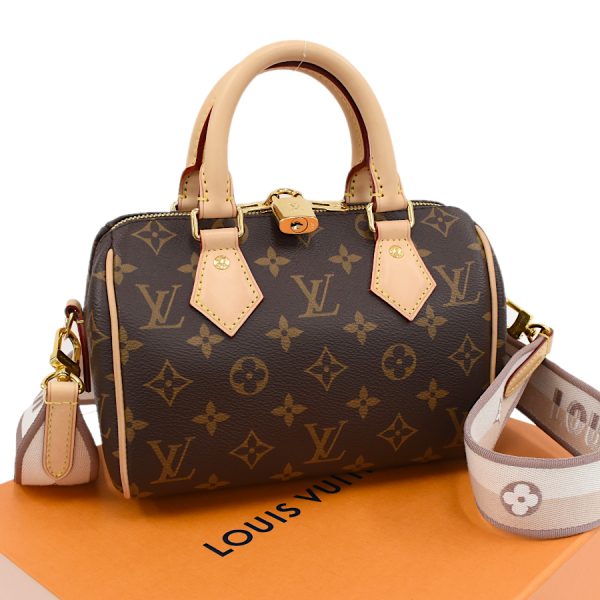 5000001884121829 1 Louis Vuitton Speedy Bandouliere 20 2way Monogram Brown