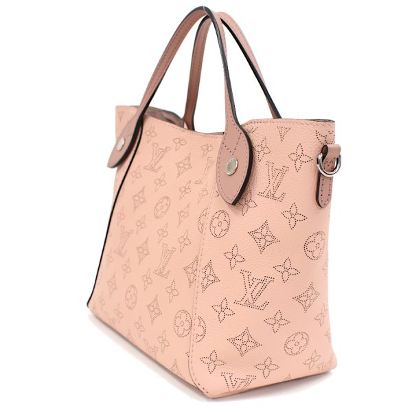 5000001884121830 2 Louis Vuitton Hina PM 2way Tote Bag Monogram Mahina Leather Magnolia Pink