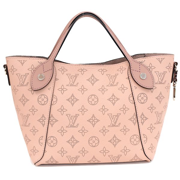 5000001884121830 3 Louis Vuitton Hina PM 2way Tote Bag Monogram Mahina Leather Magnolia Pink