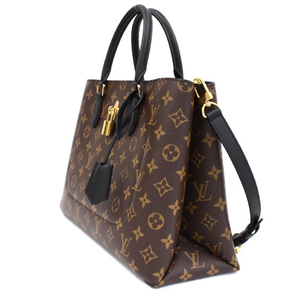 5000001884121846 2 Louis Vuitton Flower Tote 2way Handbag Monogram Noir Black Brown