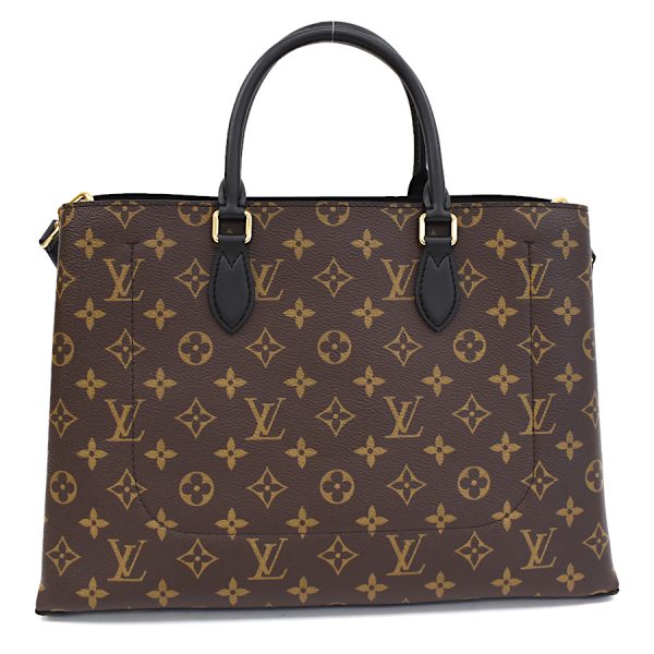 5000001884121846 3 Louis Vuitton Flower Tote 2way Handbag Monogram Noir Black Brown