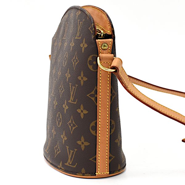 5000001884121876 2 Louis Vuitton Drouot Crossbody Shoulder Bag Monogram Brown