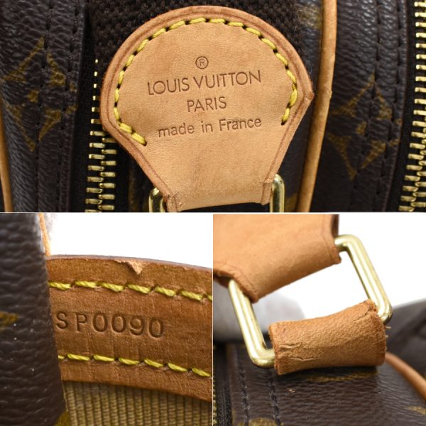 5000001884121940 9 Louis Vuitton Reporter PM Messenger Shoulder Bag Monogram Brown