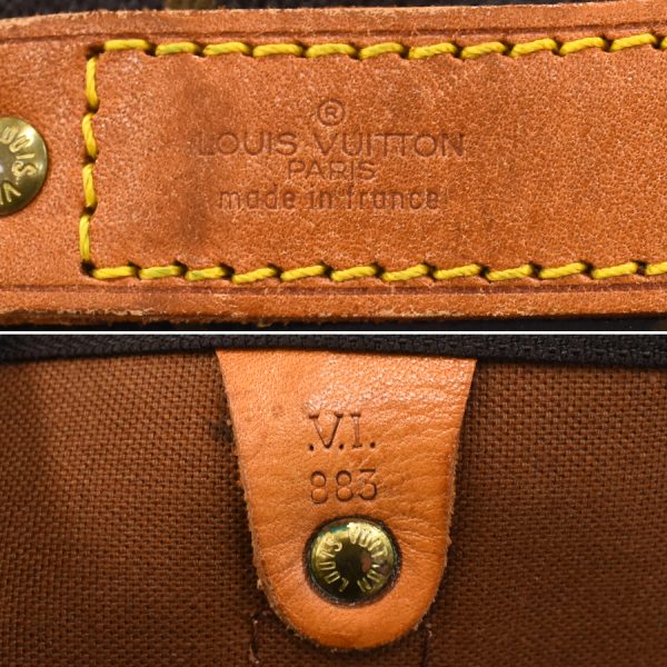 5000001884121941 8 Louis Vuitton Keepall Bandouliere 55 Boston Travel Bag Monogram Brown