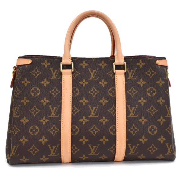 5000001884121956 3 LOUIS VUITTON Soufflot MM 2way Monogram Brown