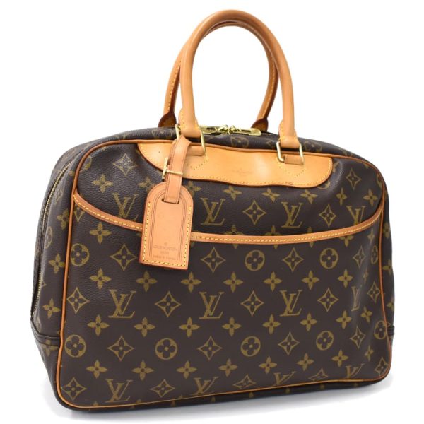 5000001884122021 1 Louis Vuitton Deauville Handbag Monogram Brown