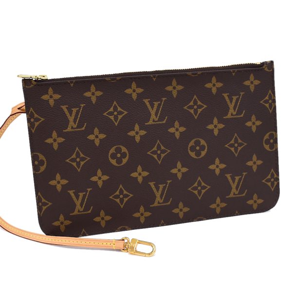 5000001884122035 1 Louis Vuitton Pouch Wristlet Neverfull MM Monogram Mimosa