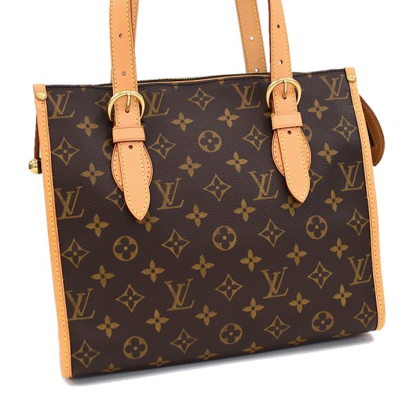 5000001884122037 1 LOUIS VUITTON Popincourt Haut Tote Bag Monogram Brown