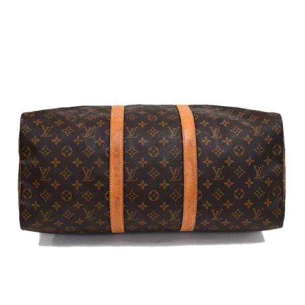 5000001884122052 4 Louis Vuitton Keepall 50 Boston Travel Bag Monogram Brown